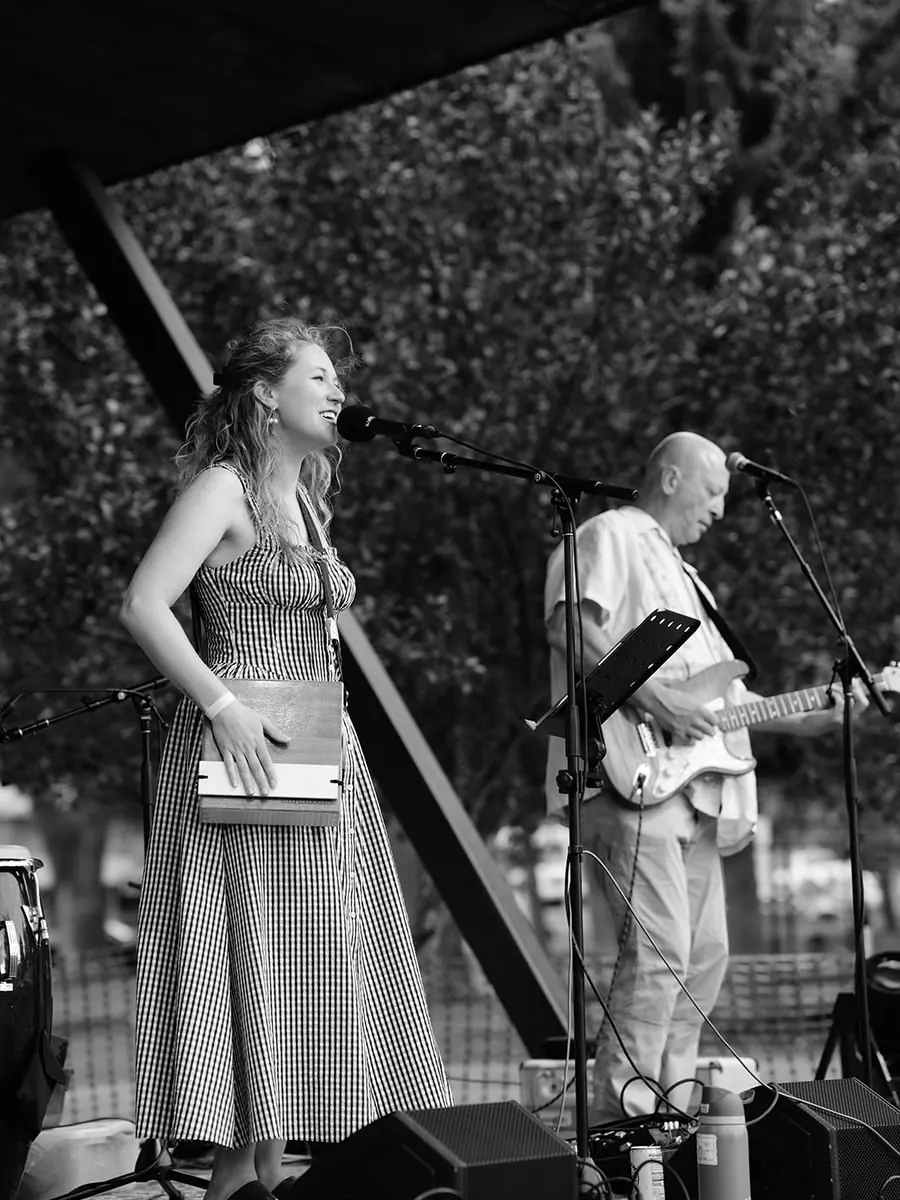 Standard Alchemy performing outdoors